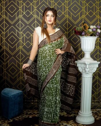 Sweet Pea Endi Half Silk Saree